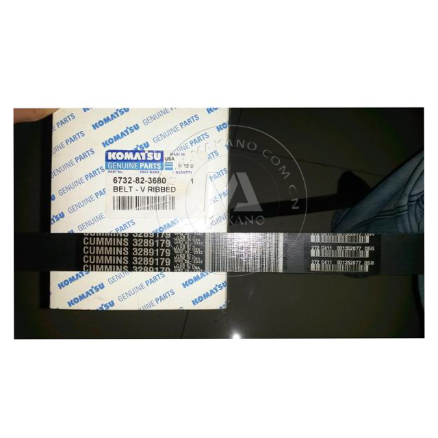 Details about   1 PCS New 6732-82-3680 Fan Belt For Komatsu Excavator PC200-8 S6D107 