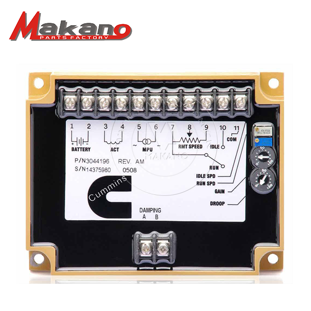 Speed Controller EFC 3044196 Electronic Governor For Generators