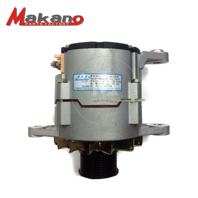 Hot Sell 28V 70A Generator Series JFZ276W 3415609 Cummins 6BT Engine Alternator